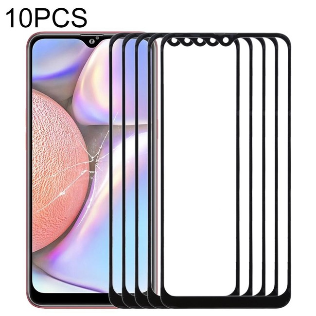 10x Outer Glass Lens for Samsung Galaxy A10s SM-A107 (Black) at 12,80 €