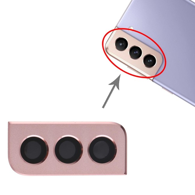 Camera Lens Cover for Samsung Galaxy S21 SM-G990 (Pink) at 9,90 €
