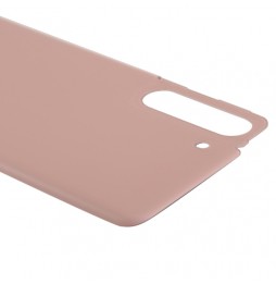 Battery Back Cover for Samsung Galaxy S21 SM-G990 (Pink)(With Logo) at 22,50 €