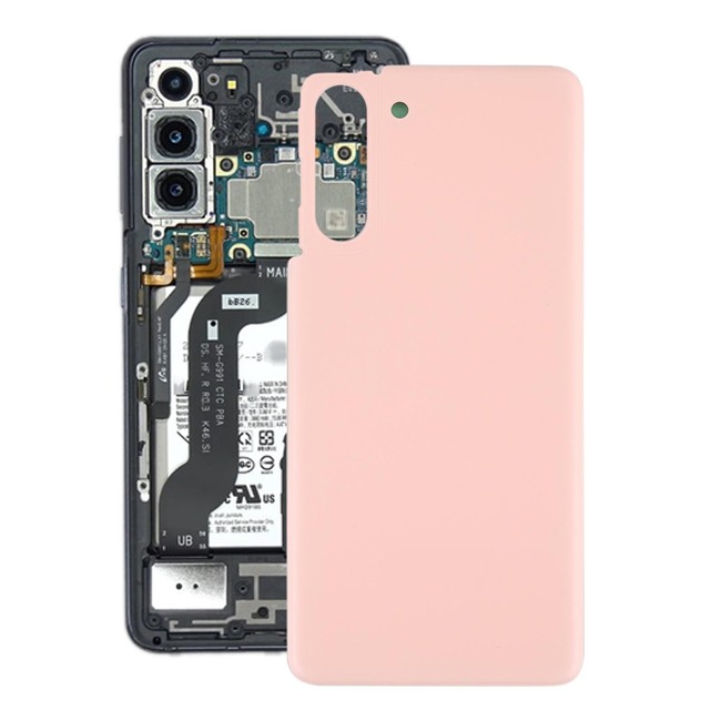 Rückseite Akkudeckel für Samsung Galaxy S21 SM-G990 (Rosa)(Mit Logo) für 22,50 €