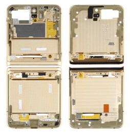 LCD Rahmen oben + unten für Samsung Galaxy Z Flip 5G SM-F707 (Gold) für 99,90 €
