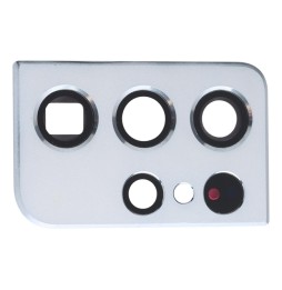 Camera Lens Cover for Samsung Galaxy S21 Ultra 5G SM-G998 (Silver) at 8,85 €