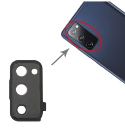 Cache vitre caméra pour Samsung Galaxy S20 FE SM-G780 (Noir) à 9,30 €