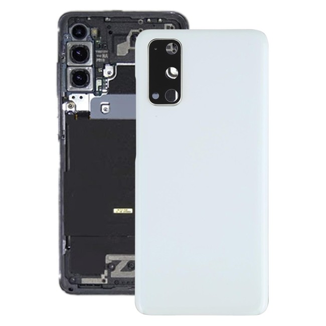 Battery Back Cover with Lens for Samsung Galaxy S20 SM-G980 / SM-G981 (White)(With Logo) at 16,60 €