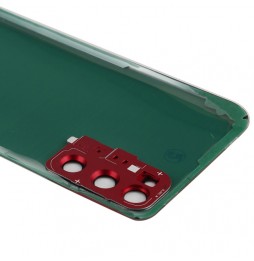 Cache arrière avec lentille pour Samsung Galaxy S20 SM-G980 / SM-G981 (Rouge)(Avec Logo) à 16,60 €