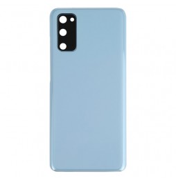 Cache arrière avec lentille pour Samsung Galaxy S20 SM-G980 / SM-G981 (Bleu)(Avec Logo) à 16,60 €