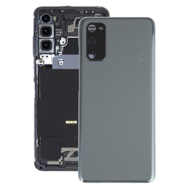 Battery Back Cover with Lens for Samsung Galaxy S20 SM-G980 / SM-G981 (Grey)(With Logo) at 16,60 €