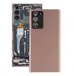 Cache arrière avec lentille pour Samsung Galaxy Note 20 Ultra SM-N985 / SM-N986 (Rose Gold)(Avec Logo) à 21,85 €