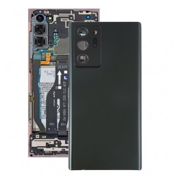 Cache arrière avec lentille pour Samsung Galaxy Note 20 Ultra SM-N985 / SM-N986 (Noir)(Avec Logo) à 21,85 €