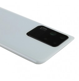 Rückseite Akkudeckel mit Linse für Samsung Galaxy S20 Ultra SM-G988 (Weiss)(Mit Logo) für 16,85 €