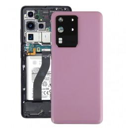 Rückseite Akkudeckel mit Linse für Samsung Galaxy S20 Ultra SM-G988 (Rosa)(Mit Logo) für 16,85 €