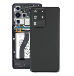 Battery Back Cover with Lens for Samsung Galaxy S20 Ultra SM-G988 (Black)(With Logo) at 16,85 €