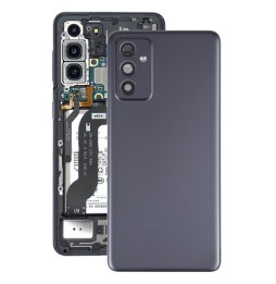 Rückseite Akkudeckel mit Linse für Samsung Galaxy A82 SM-A825 (Schwarz)(Mit Logo) für 29,90 €