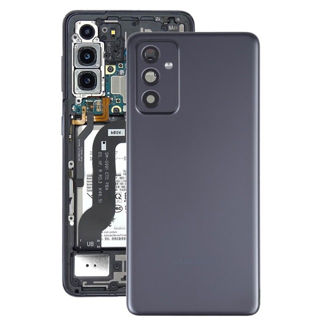 Cache arrière avec lentille pour Samsung Galaxy A82 SM-A825 (Noir)(Avec Logo) à 29,90 €