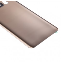 Cache arrière avec lentille pour Samsung Galaxy S8 SM-G950 (Or)(Avec Logo) à 10,90 €