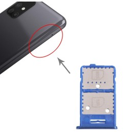 SIM + Micro SD kaart houder voor Samsung Galaxy M31s SM-M317 (Blauw) voor 6,90 €