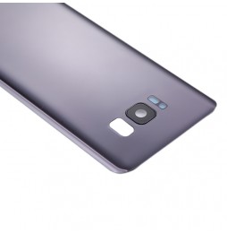 Cache arrière avec lentille pour Samsung Galaxy S8 SM-G950 (Gris)(Avec Logo) à 10,90 €