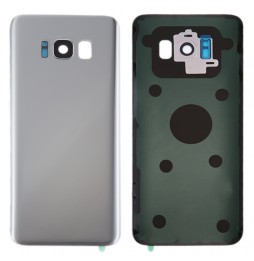 Cache arrière avec lentille pour batterie Galaxy S8 SM-G950 (Argent)(Avec Logo) à 10,90 €