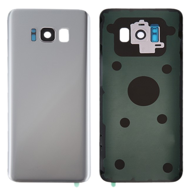 Battery Back Cover with Lens for Samsung Galaxy S8 SM-G950 (Silver)(With Logo) at 10,90 €