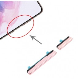 Power + Volume Buttons Keys for Samsung Galaxy S21+ 5G SM-G996 (Pink) at 9,90 €