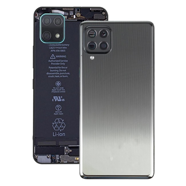 Achterkant voor Samsung Galaxy F62 SM-E625F (Grijs)(Met Logo) voor 19,90 €