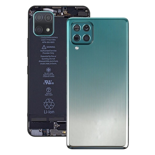 Battery Back Cover for Samsung Galaxy F62 SM-E625F (Green)(With Logo) at 19,90 €