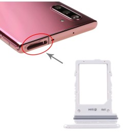 SIM Card Tray for Samsung Galaxy Note 10 5G SM-N971 (White) at 7,90 €