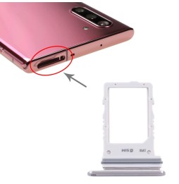 Tiroir carte SIM pour Samsung Galaxy Note 10 5G SM-N971 (Argent) à 7,90 €