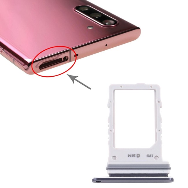 SIM Card Tray for Samsung Galaxy Note 10 5G SM-N971 (Black) at 7,90 €