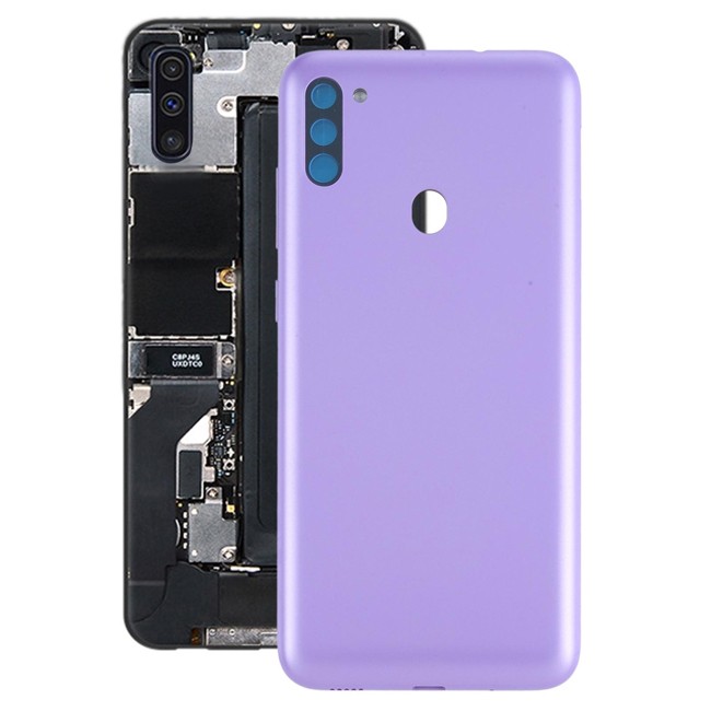 Cache arrière pour Samsung Galaxy M11 SM-M115F (Violet)(Avec Logo) à 14,39 €