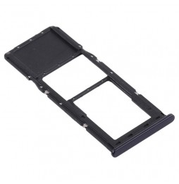 SIM + Micro SD kaart houder voor Samsung Galaxy A21s SM-A217 (Zwart) voor 5,90 €