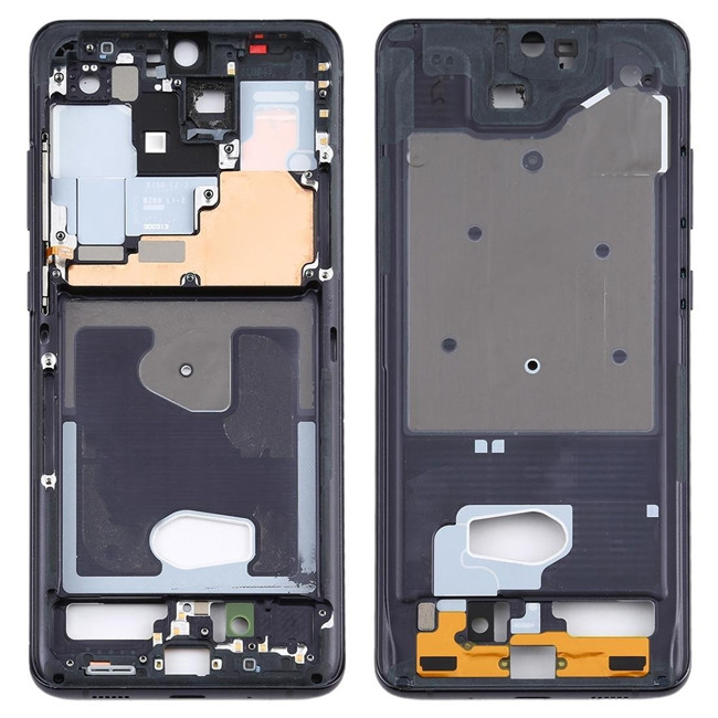 Frame met zijknoppen voor Samsung Galaxy S20 Ultra SM-G988 (Zwart)