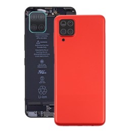 Battery Back Cover for Samsung Galaxy A12 SM-A125 (Red)(With Logo) at 16,10 €