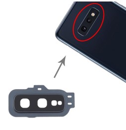 10x Cache vitre caméra pour Samsung Galaxy S10e SM-G970 (Noir) à 14,90 €