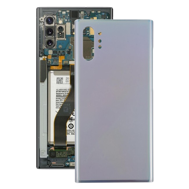 Achterkant voor Samsung Galaxy Note 10+ SM-N975 (Zilver)(Met Logo) voor 12,90 €