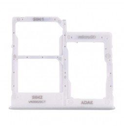SIM + Micro SD kaart houder voor Samsung Galaxy A41 SM-A415 (Wit) voor 5,90 €