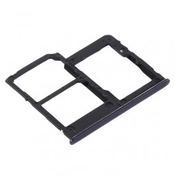 SIM + Micro SD Kartenhalter für Samsung Galaxy A41 SM-A415 (Schwarz) für 5,90 €