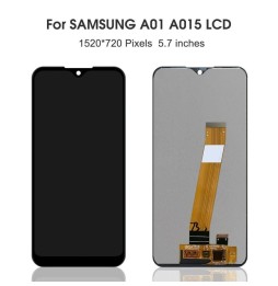 Original PLS TFT LCD Screen (Flex Cable Narrow) for Samsung Galaxy A01 SM-A015 (Black) at 37,99 €
