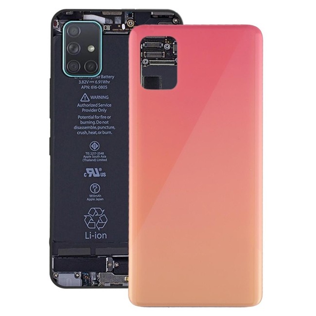 Original Battery Back Cover for Samsung Galaxy A51 SM-A515 (Pink)(With Logo) at 12,90 €