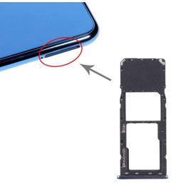 SIM + Micro SD kaart houder voor Samsung Galaxy A7 2018 SM-A750F (Zwart) voor 6,45 €
