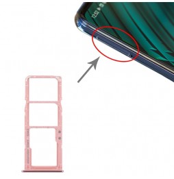 Tiroir carte SIM + Micro SD pour Samsung Galaxy A51 SM-A515 (Rose) à 5,90 €