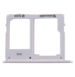 SIM + Micro SD kaart houder voor Samsung Galaxy Tab S5e SM-T720 / SM-T725 (Zilver) voor €9.90