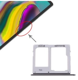 SIM + Micro SD kaart houder voor Samsung Galaxy Tab S5e SM-T720 / SM-T725 (Zwart) voor 9,90 €