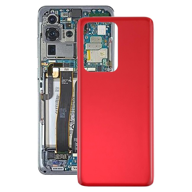 Achterkant voor Samsung Galaxy S20 Ultra SM-G988 (Rood)(Met Logo) voor 15,40 €