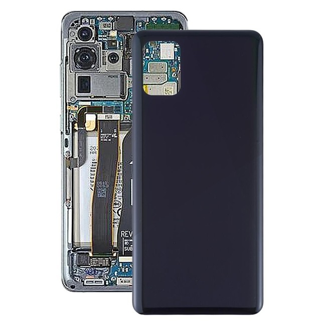Achterkant voor Samsung Galaxy A31 SM-A315 (Zwart)(Met Logo) voor 21,49 €