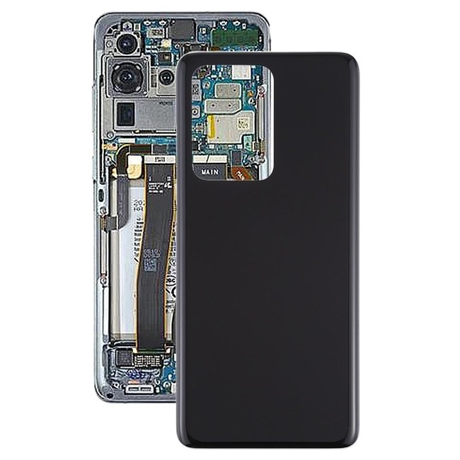 Achterkant voor Samsung Galaxy S20 Ultra SM-G988 (Zwart)(Met Logo) voor 15,40 €