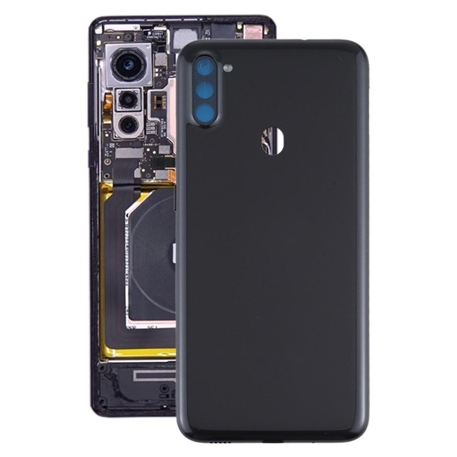 Battery Back Cover for Samsung Galaxy A11 SM-A115 (Black)(With Logo) at 20,95 €