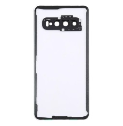 Battery Back Cover with Lens for Samsung Galaxy S10 SM-G973 (Transparent)(With Logo) at 15,75 €