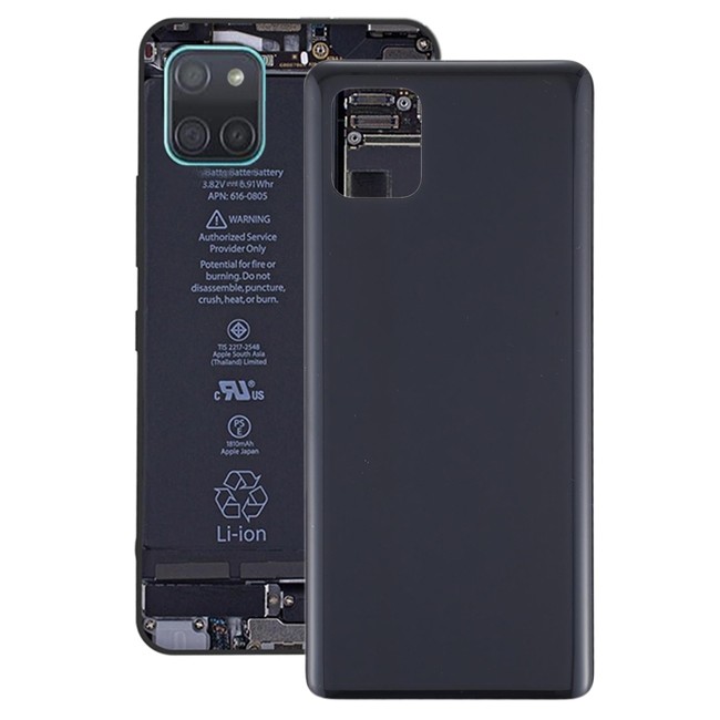 Cache arrière pour Samsung Galaxy Note 10 Lite SM-770 (Noir)(Avec Logo) à 14,90 €
