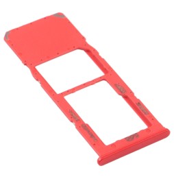 SIM + Micro SD Kartenhalter für Samsung Galaxy A12 SM-A125 (Rot) für 5,90 €